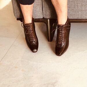 Barbara Bui Dark Brown Heeled Boots